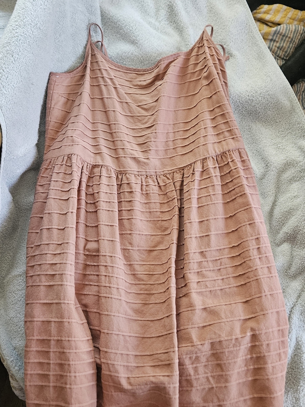 GAP Rose-Terracotta Sleeveless Dress